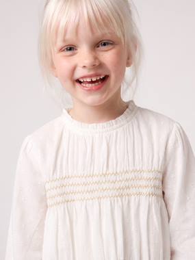 Blouse manches longues fille - vertbaudet enfant Blouse manches longues fille - vertbaudet enfant