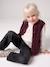 Sleeveless Sherpa Jacket for Girls blush+plum+vanilla - vertbaudet enfant 