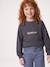 Long-sleeved T-shirt for girls ink blue+plum - vertbaudet enfant 