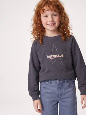 T-shirt manches longues fille - vertbaudet enfant Fille-T-shirt manches longues fille