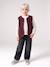 Sleeveless Sherpa Jacket for Girls blush+plum+vanilla - vertbaudet enfant 
