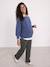 Pantalon de grossesse maille bandeau gris - vertbaudet enfant 