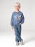 Stitch and Angel sweatshirt for girls chambray blue - vertbaudet enfant 
