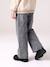 Girl's wide-leg star jeans denim grey+light blue - vertbaudet enfant 
