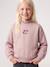 Sweatshirt for girls with high neck pale pink - vertbaudet enfant 