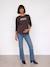 Jean de grossesse large denim brut+GRIS FONCE UNI+stone - vertbaudet enfant 