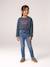 Slim-fit jeans for girls light blue+medium blue - vertbaudet enfant 