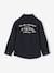 Long-sleeved lined shirt for boys marl grey - vertbaudet enfant 