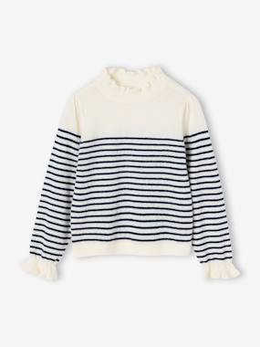 Pull col montant enfant fille - vertbaudet enfant