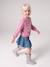 Sweatshirt with front motif for girls mauve - vertbaudet enfant 