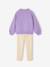 Sweatshirt and leggings set for girls ecru - vertbaudet enfant 