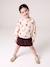 Round-neck sweatshirt for girls ecru+ivory+pale pink+taupe - vertbaudet enfant 
