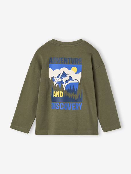Long-sleeved T-shirt for boys lichen - vertbaudet enfant 