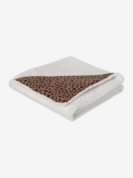 Cotton Gauze Throw for Newborns, ENVIE DE FRAISE beige - vertbaudet enfant 