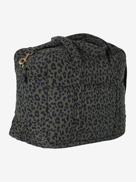 Leopard 24 or 48-Hour Changing Bag, ENVIE DE FRAISE beige+khaki - vertbaudet enfant 