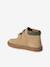 Hook-&-Loop Trainers in Leather for Boys beige+navy blue - vertbaudet enfant 