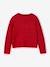 Christmas Gift Box with Jacquard Knit Reindeer Jumper + 2 Scrunchies for Girls ecru+pale pink+red - vertbaudet enfant 