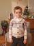 Gilet col châle garçon écru chiné - vertbaudet enfant 