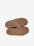 Baskets enfant garçon cuir montantes zippées et élastiquées beige+kaki+marine - vertbaudet enfant 