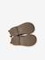Pair of baby first steps boots black+brown+golden yellow - vertbaudet enfant 