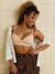 Pack of 2 Nursing Special Microfibre Bras Beige+white - vertbaudet enfant 