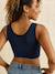 Pack of 2 Seamless Bras in Microfibre, Nursing Special beige+Dark Blue+Grey Anthracite - vertbaudet enfant 