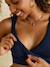 Pack of 2 Seamless Bras in Microfibre, Nursing Special beige+Dark Blue+Grey Anthracite - vertbaudet enfant 
