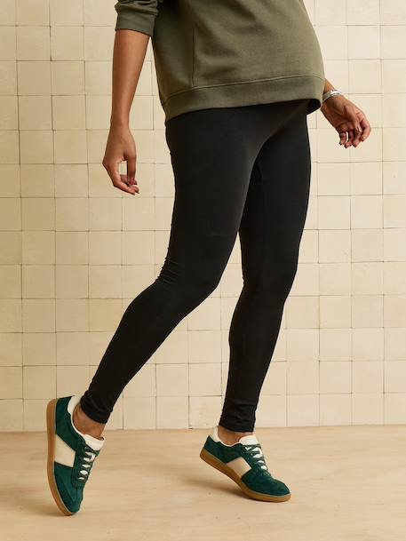 Long Maternity Leggings Black+chocolate - vertbaudet enfant 