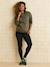 Long Maternity Leggings Black+chocolate - vertbaudet enfant 
