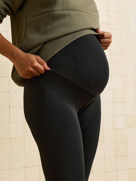 Long Maternity Leggings Black+chocolate - vertbaudet enfant 