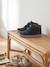 Pair of boys boots with straps khaki+navy blue - vertbaudet enfant 