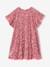 Robe fille en velours et sequins argenté+rose+rouge - vertbaudet enfant 