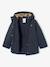 Parka 3 en 1 fille amovible blush+marine - vertbaudet enfant 