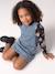Robe chasuble fille bleu moyen - vertbaudet enfant 