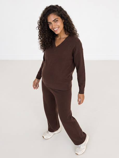 Maternity trouser set chocolate - vertbaudet enfant 