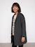 Manteau grossesse et porte-bébé anthracite - vertbaudet enfant 