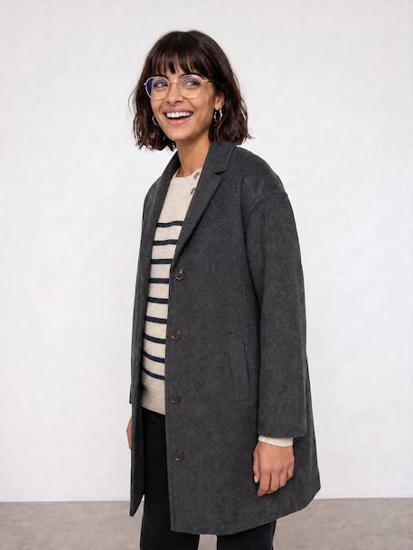 Maternity and babywearing coat anthracite - vertbaudet enfant 