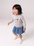 Dress with long sleeves for baby girls stone - vertbaudet enfant 