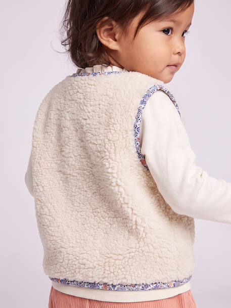 4-piece set for baby girls apricot - vertbaudet enfant 
