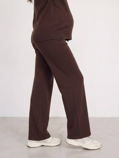Ensemble pantalon grossesse chocolat - vertbaudet enfant 