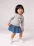 Dress with long sleeves for baby girls stone - vertbaudet enfant 