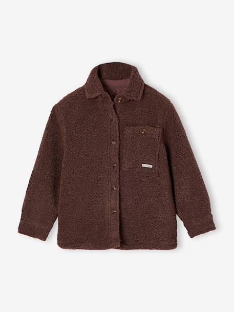 Sherpa Shirt for Boys ecru+hazel - vertbaudet enfant 