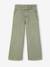 Wide Leg MorphologiK Trousers for Girls coral+grey green+khaki+old rose - vertbaudet enfant 