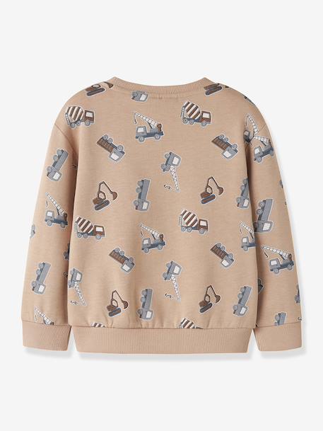 Patterned sweatshirt Name It for boys beige+grey blue+olive - vertbaudet enfant 