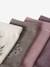 Lot de 4 paires de chaussettes fille en mélange de laine mérinos name it bois de rose - vertbaudet enfant 