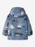 Veste d’hiver imprimée garçon à motifs pelleteuses name it bleu chambray - vertbaudet enfant 
