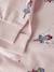 Sweat-shirt fille à imprimé all-over name it écru+rose bonbon+rose clair - vertbaudet enfant 
