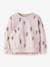 Sweatshirt with all-over print Name It for girls ecru+light pink+sweet pink - vertbaudet enfant 