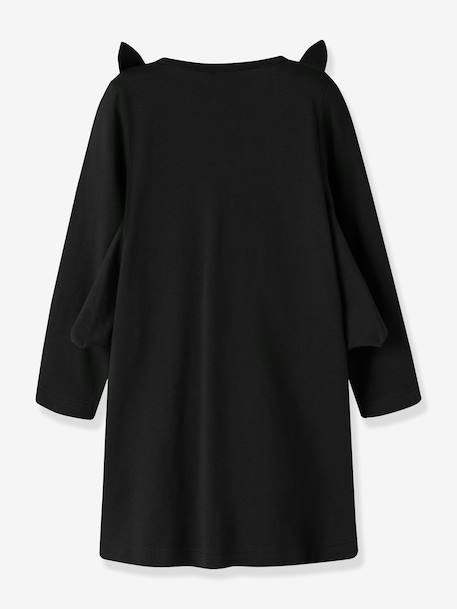 Robe à manches longues chauve-souris fille name it noir - vertbaudet enfant 