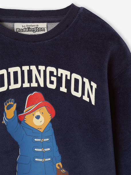 Paddington velour pyjamas for boys night blue - vertbaudet enfant 